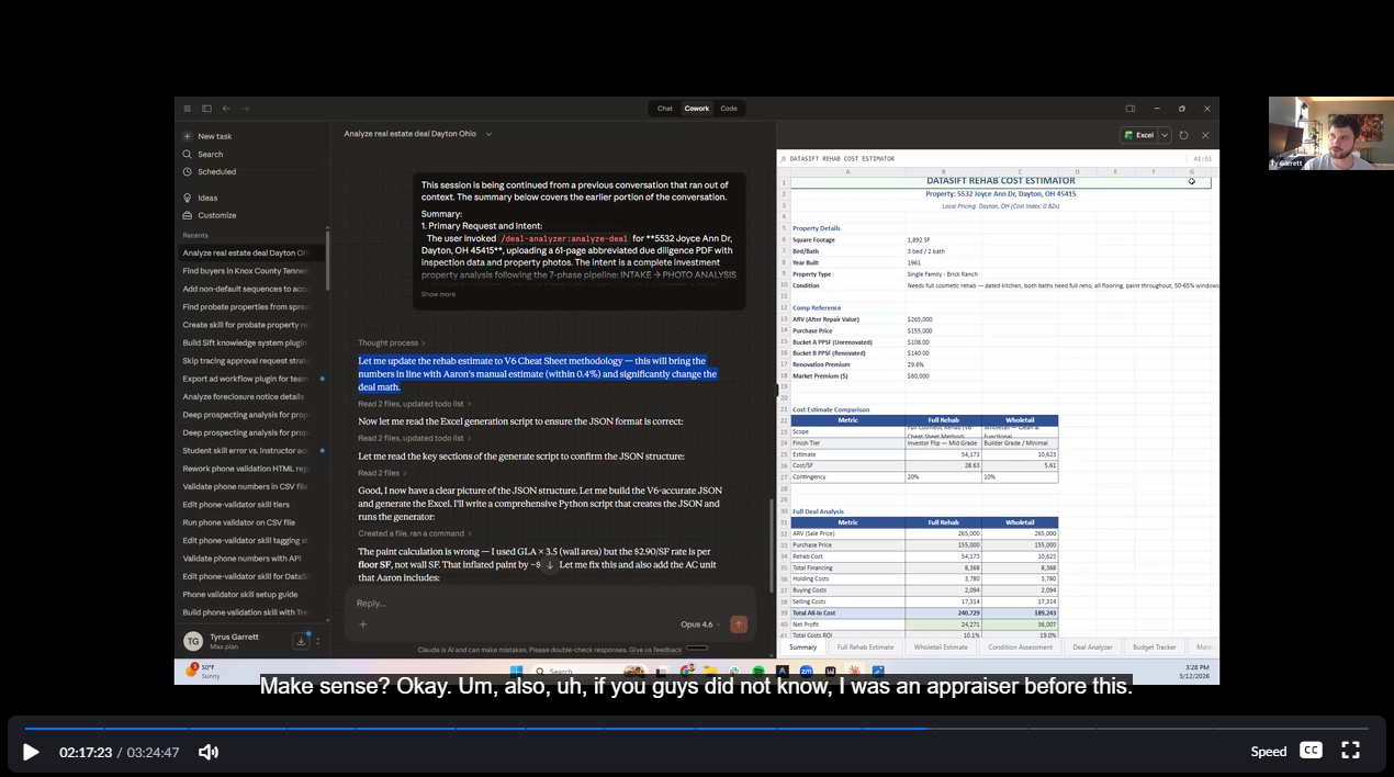 Ty teaching Day 4 live
